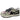LOW-TOP SNEAKER WITH STAR DETAIL IN GRADIENT GREY VEGAN LEATHER