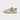 LOW-TOP SNEAKERS BEIGE AND BROWN OIL PAINTED SHOES