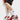 LOW-TOP SNEAKERS - RED AND WHITE UNISEX SPORT SHOES