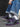 LOW-TOP SNEAKERS WITH PURPLE ACCENTS AND RUBBER OUTSOLE