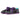 LOW-TOP SNEAKERS WITH PURPLE ACCENTS AND RUBBER OUTSOLE
