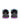 LOW-TOP SNEAKERS WITH PURPLE ACCENTS AND RUBBER OUTSOLE