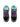 LOW-TOP SNEAKERS WITH PURPLE ACCENTS AND RUBBER OUTSOLE