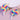 MARDI GRAS FLORAL DROP EARRINGS CAREFULLY SELECTED EAR NEEDLES