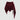 MAROON ASYMMETRICAL SHORT SKIRT HIGH ELASTICITY