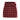 MAROON PLAID MINI SKIRT WITH BELT FOR WOMEN