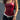 MAROON TANK TOP WITH JEWELRY CASUAL SLIM FIT ROUND NECK DESIGN