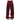 MAROON WIDE-LEG JEANS FOR WOMEN