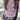 MAUVE LONG SLEEVE SHIRT WITH STAR NECKLACE FOR GRUNGE GRAPHIC STYLE