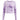 MAUVE LONG-SLEEVED SHIRT WITH STAR NECKLACE CASUAL STREET STYLE
