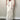 MAXI SKIRT WHITE TEXTURED SLIM FIT CASUAL