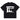 MEN'S BLACK CREW NECK T-SHIRT RANDOM PRINTING
