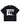 MEN'S BLACK CREW NECK T-SHIRT RANDOM PRINTING
