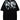 MENS BLACK GRAPHIC TEE POSITIONING PRINTING HIGH-QUALITY COTTON