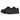 MEN'S BLACK PLATFORM SNEAKERS WITH DURABLE RUBBER OUTSOLE