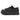 MEN'S BLACK PLATFORM SNEAKERS WITH DURABLE RUBBER OUTSOLE