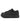 MEN'S BLACK PLATFORM SNEAKERS WITH DURABLE RUBBER OUTSOLE