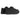 MEN'S BLACK PLATFORM SNEAKERS WITH DURABLE RUBBER OUTSOLE