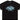MEN'S BLACK TEE GEOMETRIC PATTERN CASUAL SETTINGS