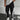 MEN'S CASUAL PANTS COLOR BLOCK KNIT WEAVE