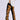 BLACK JEANS WITH ORANGE GOTHIC LETTERING REGULAR FIT CONTOUR JEANS