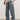 MEN'S WIDE LEG PANTS COLOR BLOCK CASUAL TROUSERS