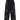 MID WAIST BLACK GRAFFITI-STYLE JEANS LONG PANTS COTTON BLEND