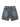 MID WAIST DENIM SHORTS WITH STRAIGHT LEG DESIGN