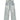 MID WAIST DISTRESSED CARGO JEANS IN LIGHT WASH COTTON BLEND