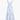 MIDI DRESS BLUE VINTAGE FLORAL PRINT