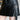 MINI SKIRT BLACK FAUX LEATHER FASHION