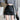 MINI SKIRT BLACK FAUX LEATHER FASHION