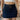 MINI SKIRT WITH BUCKLE BELT - BLACK DENIM CARGO MINI