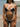 MONOCHROME DEEP V NECK BIKINI SET WITH ELASTANE FABRIC