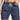 NAVY AND WHITE STRIPED SWIM TRUNKS COMFORTABLE FIT RECOMMENDED