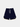 NAVY ATHLETIC SHORTS WITH WHITE DRAWSTRING - LUXURY STREETWEAR