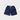 NAVY BLUE ANCHOR-PATTERNED SWIM TRUNKS WITH COMFORTABLE STRETCH FIT