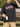 NAVY BLUE COTTON CREW NECK T-SHIRT LOOSE FIT