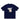 NAVY BLUE CREW NECK T-SHIRT WITH LAMB GRAPHIC FOR TEENS