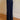 NAVY BLUE FLARED TROUSERS FOR VERSATILE RELAXED-FIT STREET STYLE