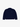 NAVY BLUE FLEECE JACKET WITH OVERSIZED DROPPED SHOULDER DESIGN
