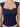 NAVY BLUE LACE TOP WITH SHORT SLEEVES, DARK BLUE LACE DESIGN