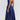 NAVY BLUE MIDI DRESS CHIC SLIM FIT DESIGN