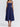 NAVY BLUE MIDI DRESS CHIC SLIM FIT DESIGN