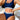 NAVY BLUE SPORTS BRA SET HIGH SUPPORT