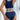 NAVY BLUE SPORTS BRA SET HIGH SUPPORT