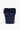 NAVY BLUE SQUARE-NECK CROP TOP - BLUE Y2K SQUARE STYLE