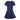 NAVY BLUE SQUARE NECK SCHOOL MINI DRESS DETAILED MEASUREMENTS