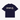 NAVY BLUE STAFF T-SHIRT WITH OVERSIZED DROPPED SHOULDER DESIGN