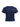 NAVY BLUE T-SHIRT WITH RHINESTONE CROSS DESIGN - PUNK CROSS RHINESTONE